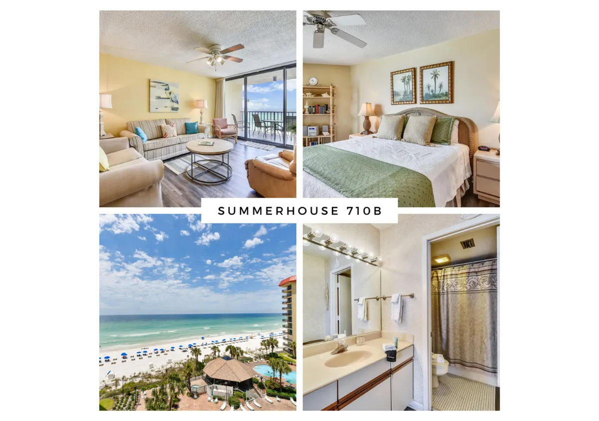 The image showcases a beautifully set dining table with stylish chairs, placed beside expansive floor-to-ceiling windows that open onto a private balcony overlooking the sparkling ocean. The room is filled with natural light, highlighting elegant furnishings and creating a serene, inviting atmosphere. A ceiling fan adds a touch of comfort, while the ocean views steal the show, promising a relaxing and memorable beachside retreat.